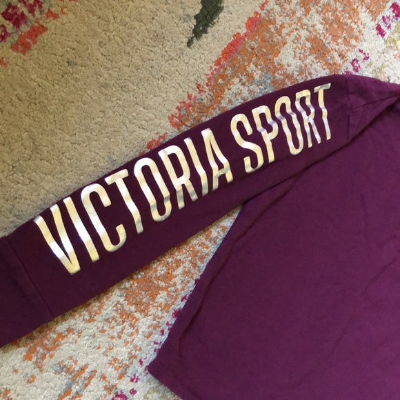 Victoria’s Secret sport cropped crew neck sweatshirt - Picture 2 of 4